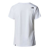 W S/S SIMPLE DOME SLIM TEE White