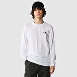 M L/S SIMPLE DOME TEE White