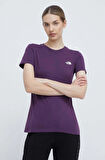 W S/S SIMPLE DOME SLIM TEE PURPLE