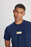 Loose Fit T-shirt Navy