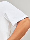 JJESUMMER LINEN POLO SS LN White