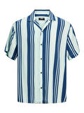 JCOJEFF AOP RESORT SHIRT SS RELAX LN Sea