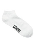 JACBASIC BAMBOO SHORT SOCK 3 PACK NOOS White