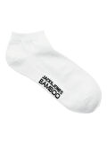 JACBASIC BAMBOO SHORT SOCK 3 PACK NOOS White