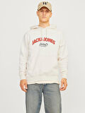 JORBRONX ARCH BIG SWEAT HOOD LN White