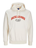 JORBRONX ARCH BIG SWEAT HOOD LN White