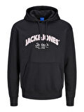 JORBRONX ARCH BIG SWEAT HOOD LN Black