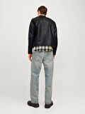 JJEDYLAN CLEAN PU JACKET NOOS Black