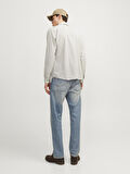 JJESUMMER LINEN BLEND SHIRT LS SN Crockery