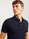 JJEPAULOS POLO SS NOOS DARK NAVY