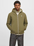 JPRBLUBROOK REVERSIBLE JACKET LN Olive