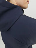 JJEBASIC SOFTSHELL HOOD NOOS Navy