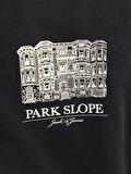 JORBOSTON GRAPHIC TEE SS CREW NECK Black