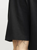 JORBOSTON GRAPHIC TEE SS CREW NECK Black