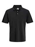 JPRBLUWILLIAM WASH SS POLO SN Black