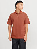 JPRBLUWILLIAM WASH SS POLO SN Redwood