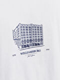 JORBOSTON GRAPHIC TEE SS CREW NECK White