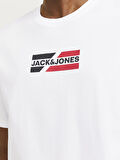 JJECORP GRAPHIC TEE  SS O-NECK NOOS White