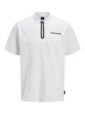 JCOFUSION PIQUE POLO SS SN White
