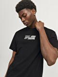 JJECORP GRAPHIC TEE  SS O-NECK NOOS Black