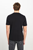 Regular Fit Grafik Baskılı T-shirt Black