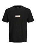 JORSPLIT FAKESTITCH BRANDING TEE SS C LN Black
