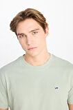 Regular Fit Patch Logo T-shirt Mint Green