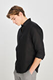 Regular Fit Gömlek Black