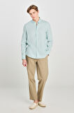 Regular Fit Gömlek Mint Green
