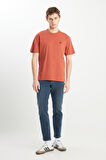 Relaxed Fit Small Logo T-shirt Brick
