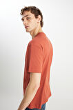 Relaxed Fit Small Logo T-shirt Brick