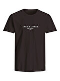 JPRBLAHARRIS SS TEE CREW NECK FST Black Beauty