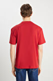 Relaxed Fit Small Logo T-shirt Red