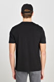 Regular Fit Grafik Baskılı T-shirt Black