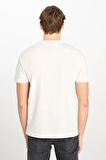Regular Fit Grafik Baskılı T-shirt OffWhite