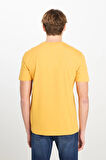 Regular Fit Patch Logo T-shirt Yellow