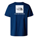 M SS BOX NSE TEE BLUE