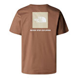 M SS BOX NSE TEE Latte