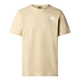 M SS BOX NSE TEE GRAVEL