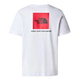 M SS BOX NSE TEE White