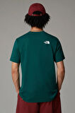 M SS SIMPLE DOME TEE Deep Nori