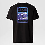M SS NORTH FACES TEE Black