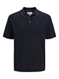 JPRCCCOOPER KNIT POLO SS SN SKY