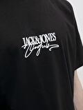 JORALMERIA BRANDING TEE SS CREW NECK Black