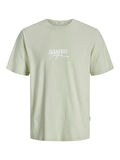 JORALMERIA BRANDING TEE SS CREW NECK Celadon Tint