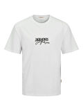 JORALMERIA BRANDING TEE SS CREW NECK Bright White