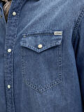 JJESHERIDAN SHIRT L/S NOOS BLUE