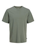 JJEORGANIC BASIC TEE SS O-NECK NOOS GREEN