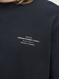 JPRBLACHAD BRANDING SWEAT CREW NECK LN Black Beauty