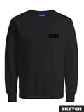 JORLOGO SWEAT CREW NECK TR SS25 Black